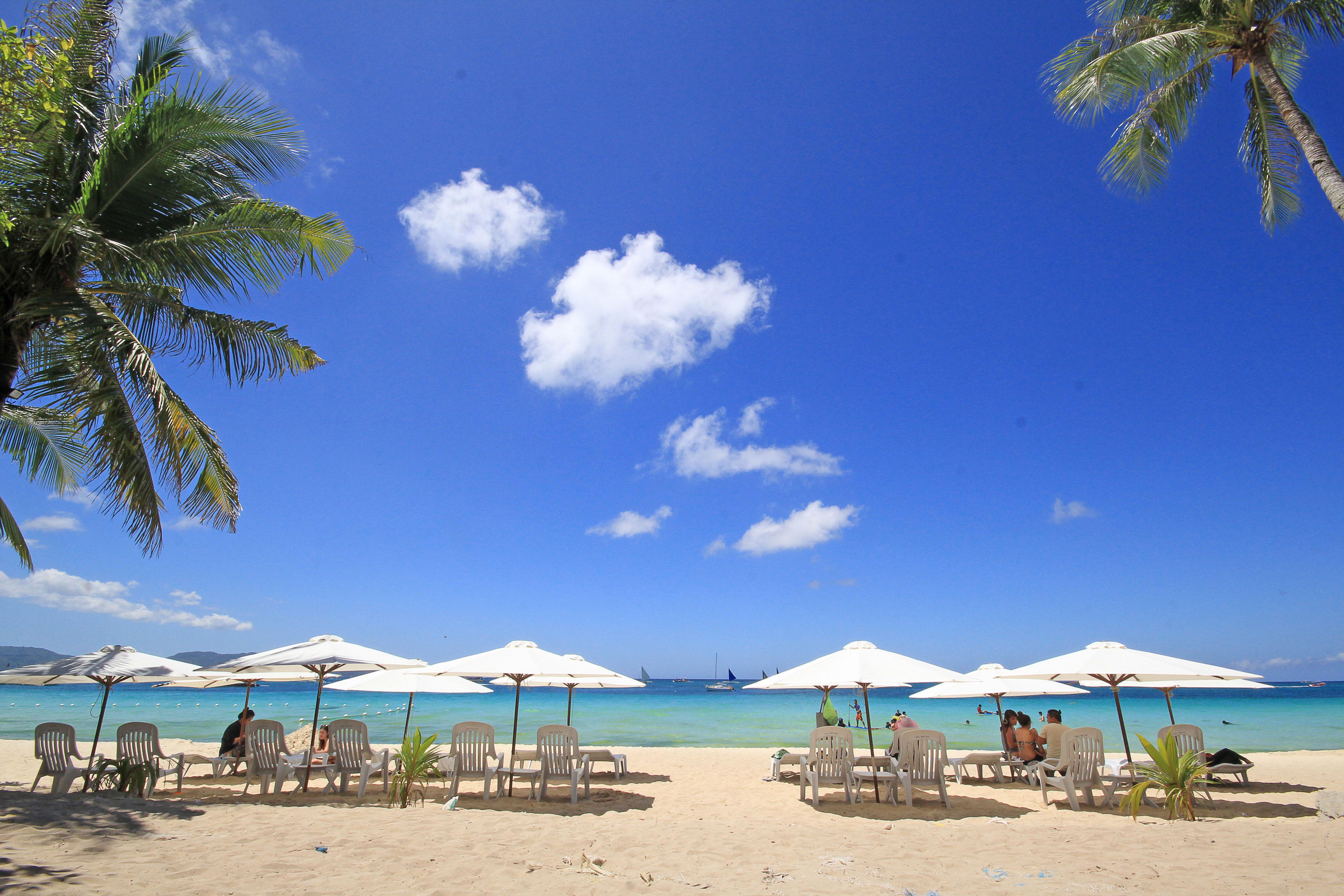 Bamboo Beach Resort & Restaurant Manoc-Manoc Eksteriør billede